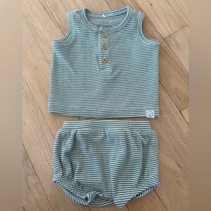NWOT Little Planet Striped Baby Outfit